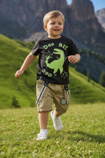 Παιδική Μπλούζα για αγόρια Doo Bee Doo Ανθρακί