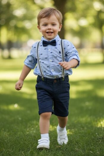 Βερμούδα cinos με τιράντες 100%cotton