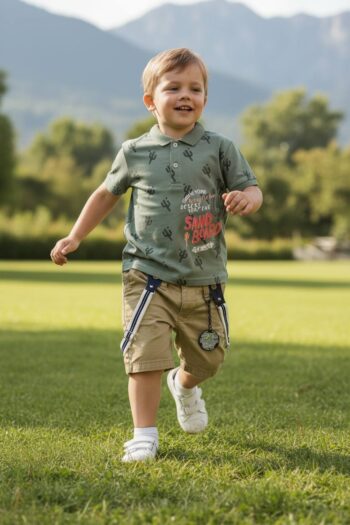 Μπλούζα polo 100%COTTON 918 - Image 3