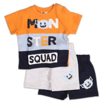 ΣΕΤ 3 τεμ. ΜΕ 2 ΒΕΡΜΟΥΔΕΣ 100% COTTON 34-8828 - Image 3