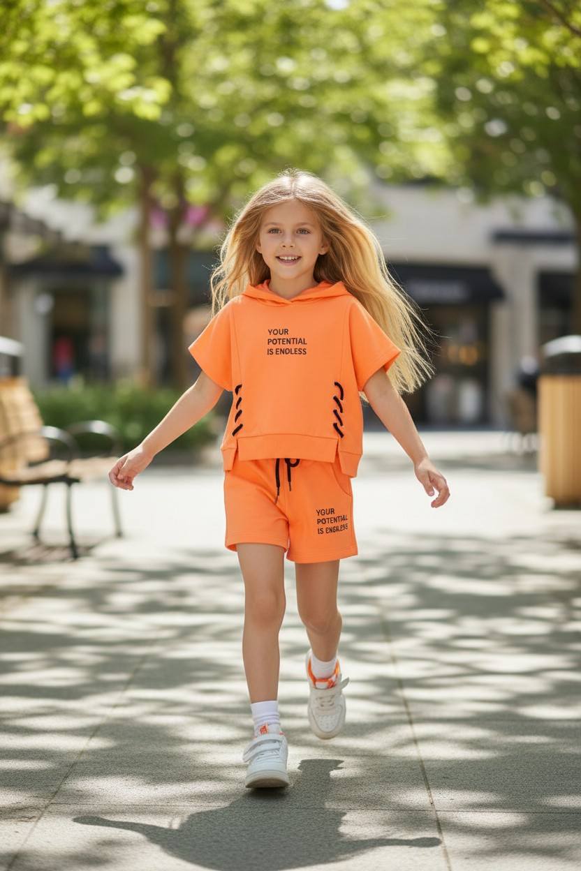 Σετ με σόρτς 95% COT-5%LYC 8458