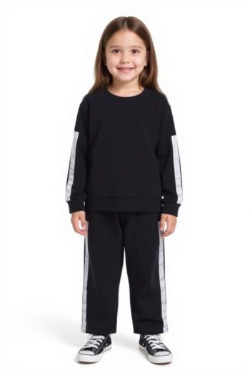 Σετ φούτερ με παντελόνι 2463122 μαύρο - Image 1