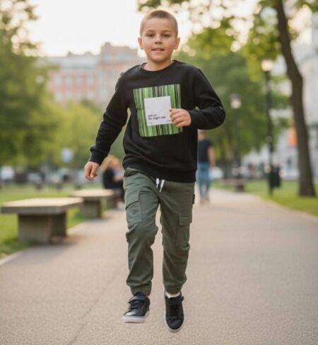 Product Panteloni Cargo Me Lasticho 45 2000 Chaki