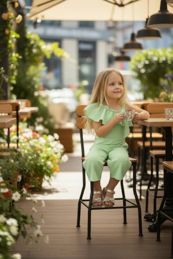 Ολόσωμο με Ανοιχτή πλάτη μέντα - Image 3
