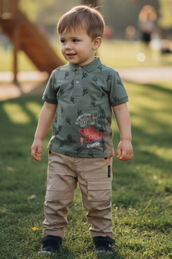 Μπλούζα polo 100%COTTON 918 - Image 1