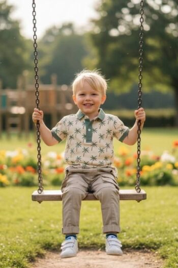 Μπλούζα polo 100%COTTON 916 - Image 1