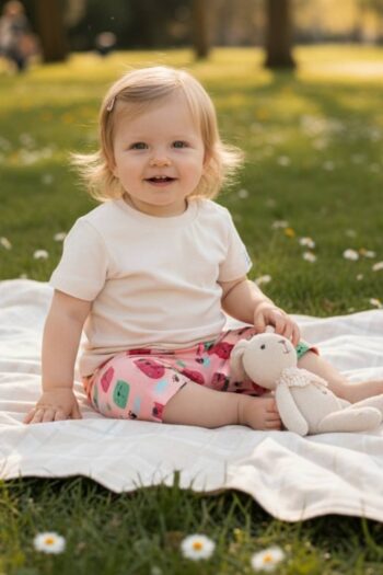 Σετ με σορτς και κολάν 100%cotton 8267 - Image 3