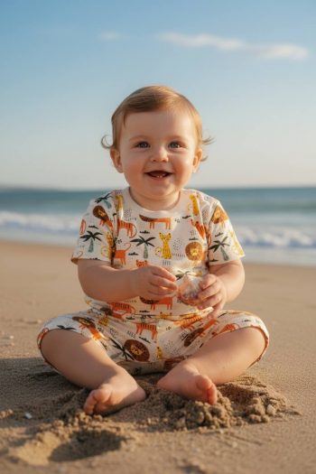 Σετ με βερμούδα 100% COTTON 8800 - Image 2