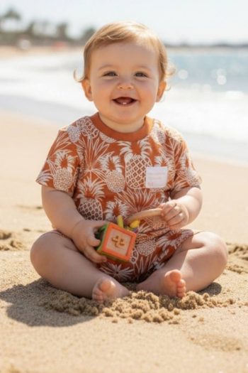 Σετ με βερμούδα 100% COTTON 8808 - Image 1