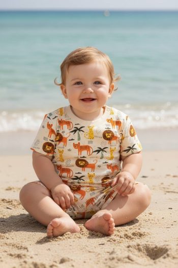 Σετ με βερμούδα 100% COTTON 8800 - Image 1