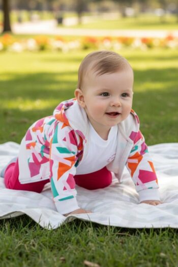 Τριπλέτα με ζακέτα 100%cotton 8256 - Image 1