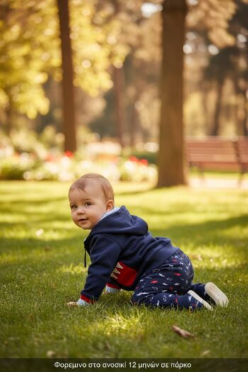 Σετ 3 τεμ. με ζακέτα 100%cotton 8821 - Image 4