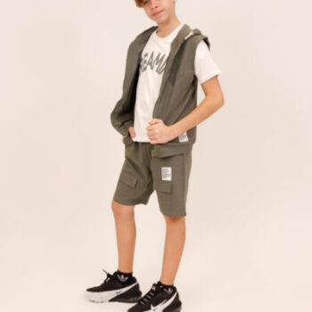 ΣΕΤ 3 τεμαχίων με γιλέκο 100%COTTON 8039 - Image 5