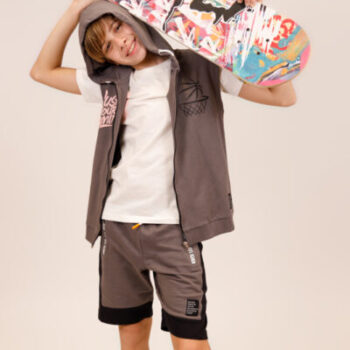 ΣΕΤ 3 τεμαχίων με γιλέκο 100%COTTON 8041 - Image 4