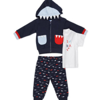 Τριπλέτα με ζακέτα 100%cotton 8821 - Image 2