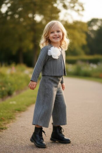 Σετ 3τεμ. σακάκι παντελόνι και μπλούζα - Image 1