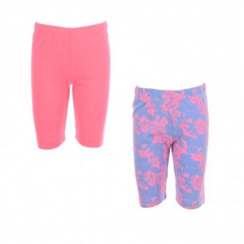 Σετ 2τεμ. ποδηλατικά κολάν μονόχρωμο και με print. - Image 1