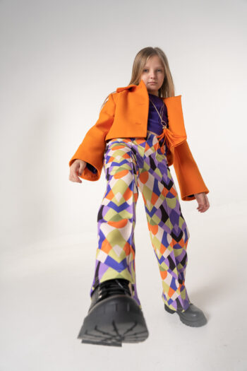 Σετ Παντελόνι εμπριμέ με εμπριμέ μπλούζα GNS401-400 - Image 6