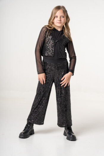 Σετ γιλέκο παντελόνι με παγιέτες - Image 1