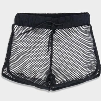 Σορτς μαύρο διχτυ - Image 2