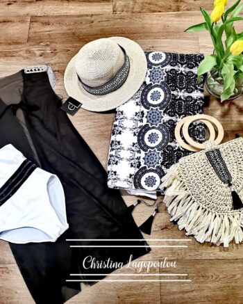 Ολόσωμο μαγιό με allover print - Image 4