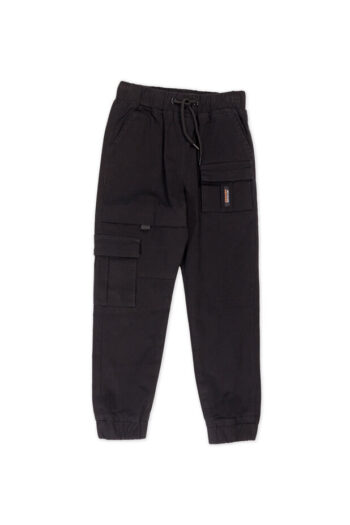 Παντελόνι cargo με λάστιχο 45-2001 μαύρο - Image 1