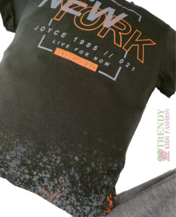 Παιδικό σετ για αγόρια New York Χακί - Image 2