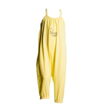 Ολόσωμη Φόρμα Υφασμάτινη για Κορίτσι-Κίτρινο - Image 1