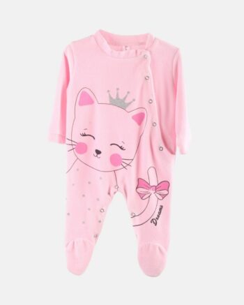 Βρεφικό Φορμάκι Βελουτέ Ροζ 2371203 - Image 1