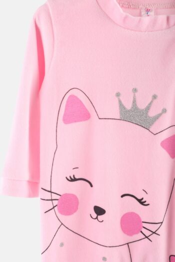 Βρεφικό Φορμάκι Βελουτέ Ροζ 2371203 - Image 2