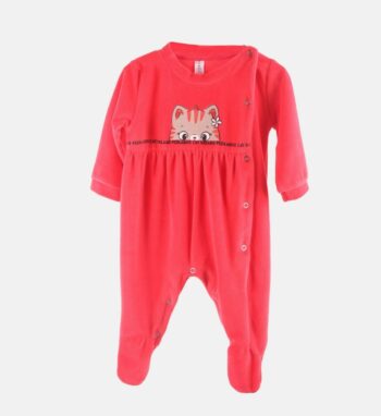 Βρεφικό Φορμάκι Βελουτέ Κοραλί 2371205 - Image 1