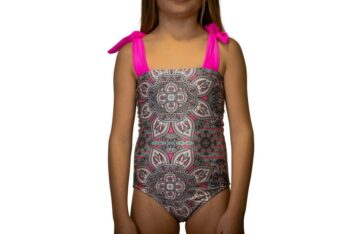 Ολόσωμο μαγιό με floral print - Image 4