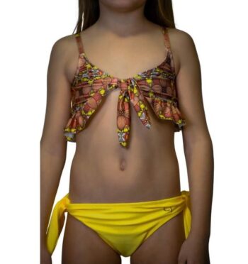 Μαγιό μπικίνι color yellow - Image 4