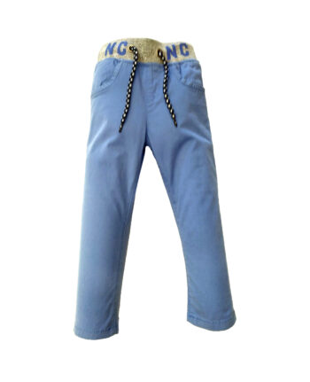 Παντελόνι με λάστιχο στη μέση και κορδόνι 28219 - Image 1