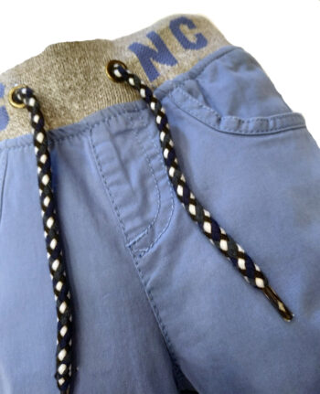 Παντελόνι με λάστιχο στη μέση και κορδόνι 28219 - Image 2