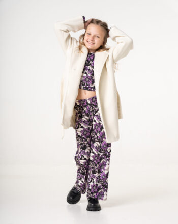 Σετ Παντελόνι εμπριμέ με εμπριμέ μπλούζα GNS363-364 - Image 1