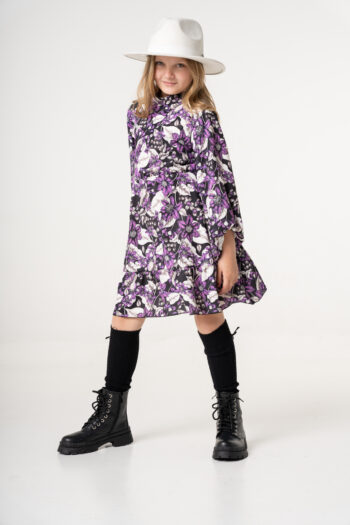 Παιδικό φόρεμα Ge.ni.us Μωβ χρώμα - Image 7