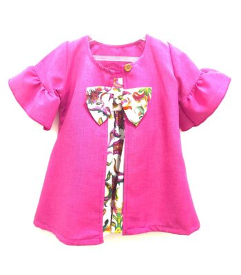 Παιδική Καμπαρντίνα Φούξια - Image 1