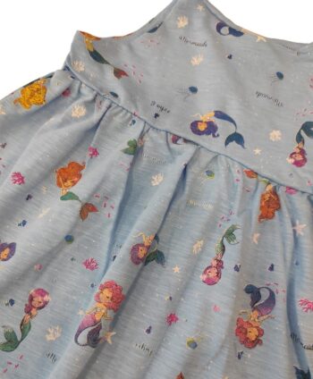 Φόρεμα Αμάνικο Γαλάζιο 13802 - Image 2