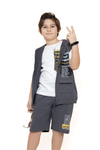 ΣΕΤ ΤΡΙΩΝ ΤΕΜΑΧΙΩΝ ΜΕ ΓΙΛΕΚΟ 100%COTTON 34-8044 - Image 3