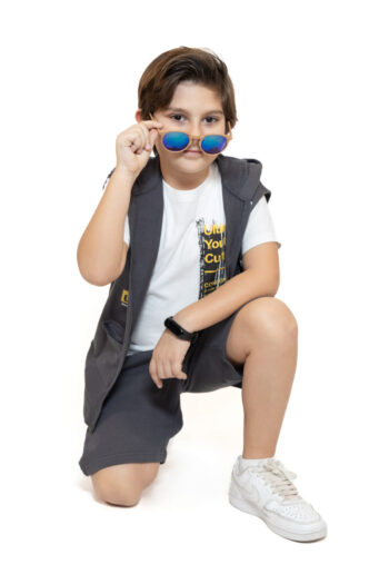 ΣΕΤ ΤΡΙΩΝ ΤΕΜΑΧΙΩΝ ΜΕ ΓΙΛΕΚΟ 100%COTTON 34-8044 - Image 4