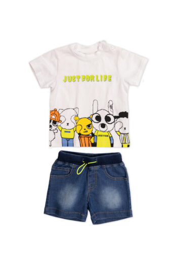 Σετ με μπλούζα και βερμούδαjeans 38803 - Image 1