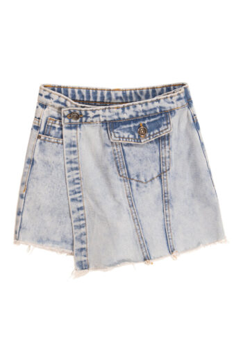 Σόρτς - φούστα jeans 97% COT-3%EL 4053 - Image 1