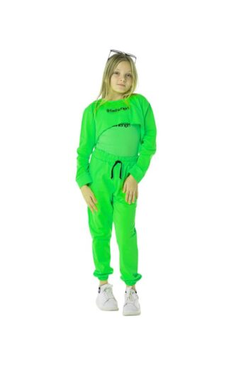 Σετ 2τεμ. cropped Πράσινο χρώμα GNS275 - Image 2