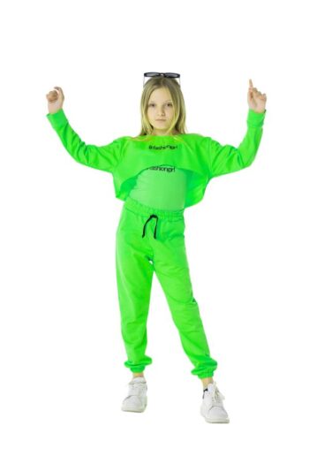 Σετ 2τεμ. cropped Πράσινο χρώμα GNS275 - Image 1