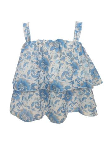 Αεράτο crop top - Φλοράλ - Image 1