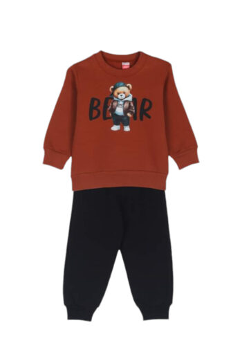 Φόρμα φούτερ 2462124 καφέ χρώμα - Image 1