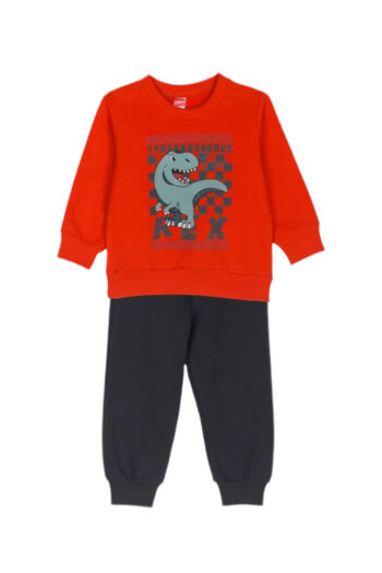 Σετ φόρμα φούτερ 2462120 πορτοκαλί- ανθρακί - Image 1