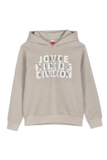 Μπλούζα φούτερ με κουκούλα μπεζ χρώμα - Image 1