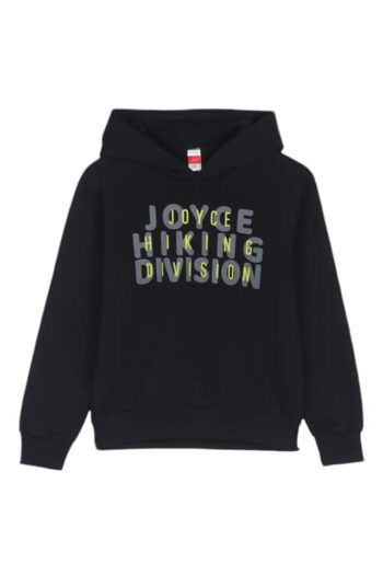 Μπλούζα φούτερ με κουκούλα μαύρο χρώμα - Image 1